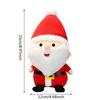 Cartoon Santa Claus Plush Toy Stuffed Elk Snowman Animal Pillow Dolls Christmas Gifts For Children Birthday Decor