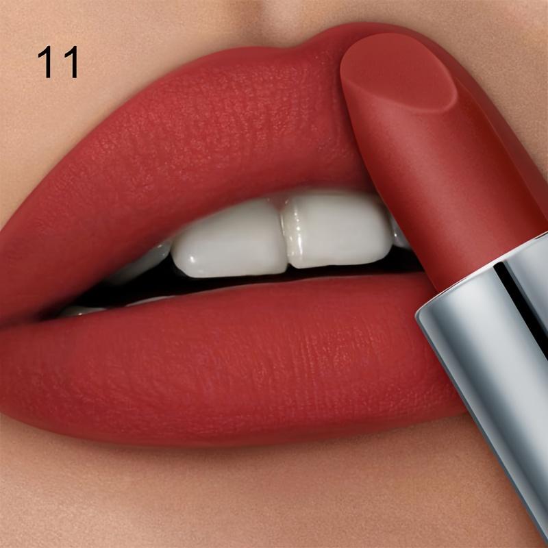 

Матова розкішна помада, водонепроникна довготривала глазур для губ, насичені кольори, блиск для губ, сильно пігментований макіяж для губ, подарунок для жінок 11#