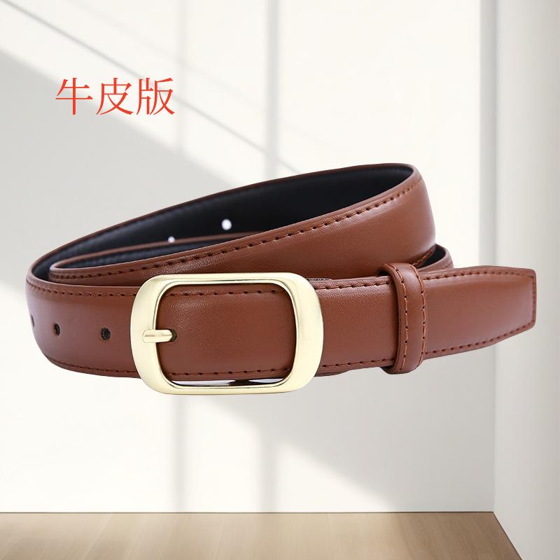 Womens Casual Fashionable Belt In Retro Design With Durable Buckles Ideal For Modern And Looks Classic