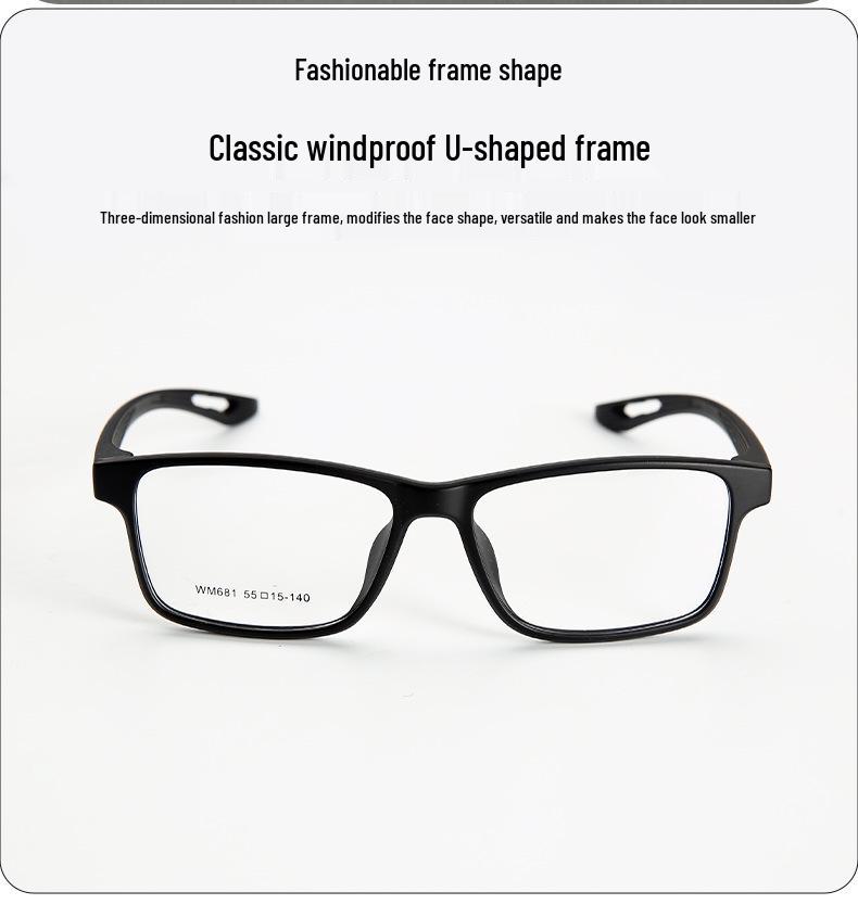 Ochelari sport cu dioptrii anti-aburire pentru bărbați - Ochelari rezistenți la explozie pentru fotbal și baschet.