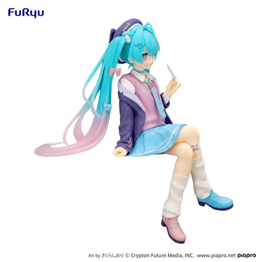 Furyu Hatsune Miku Series Noodle Stopper Figure Love Struck Blazer Navy Ver