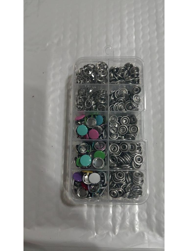 Five-Claw Snap Hand-Press Tool Set: No-Sew Pliers for Male-Female Snap Rivet Buttons
