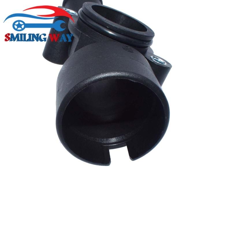 Coolant Thermostat Housing Water Flange Pipe 021121133D For VW Corrado Golf III Passat Sharan Transporter IV Vento 2.8 2.9 VR6