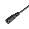 DC Cord 5.5*2.1mm Female To Dual USB Female Extension Cable Power Splitters Supply Adapter Charger Converter