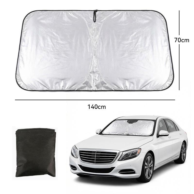2026 Model Car Windshield Sunshade Umbrella - Heat Insulation & Light Blocking