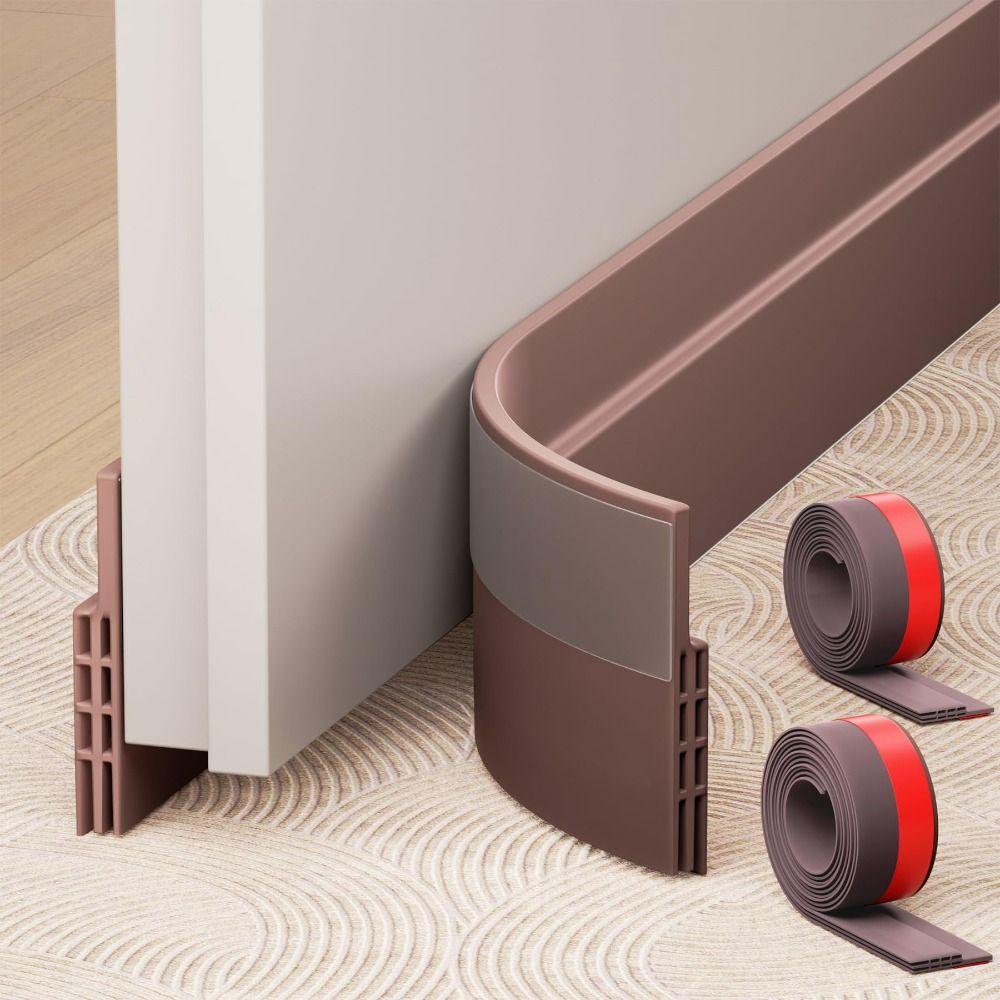 Insect Prevention Door Bottom Sealing Strip Self-adhesive Door Draft Stopper  Living Room