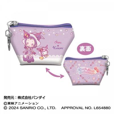 Sanrio Ojamajo Doremi X Sanrio Characters  Earphone Pouch 04 Onpu X Kuromi