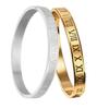Bracciale in Acciaio Titanio con Numeri Romani - Design con Fibbia Transfrontaliera per Uomo e Donna, Gioielli in Acciaio Inossidabile Anti-Sbiadimento