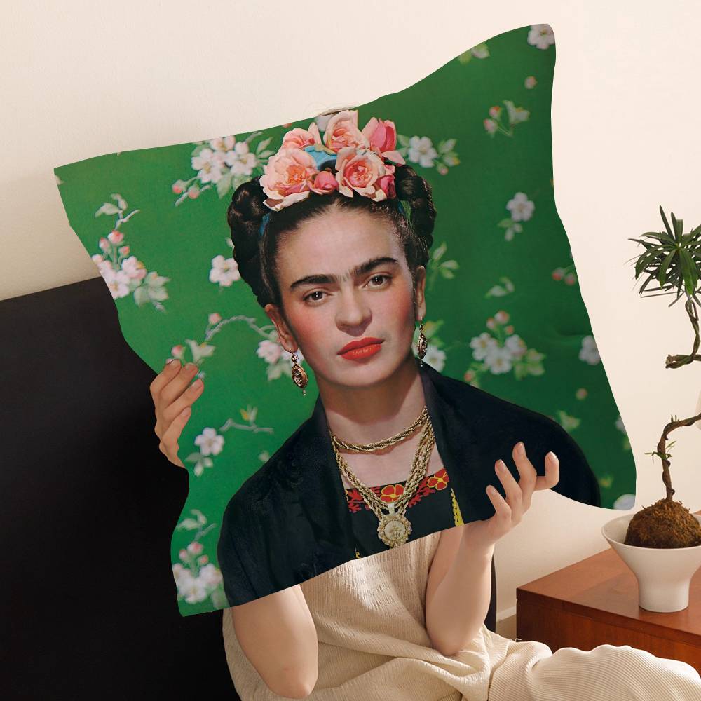 Art Frida Personalized Pillow Dust Cover Bedroom Kids Party Decoration Pillowcase Birthday Children Gift