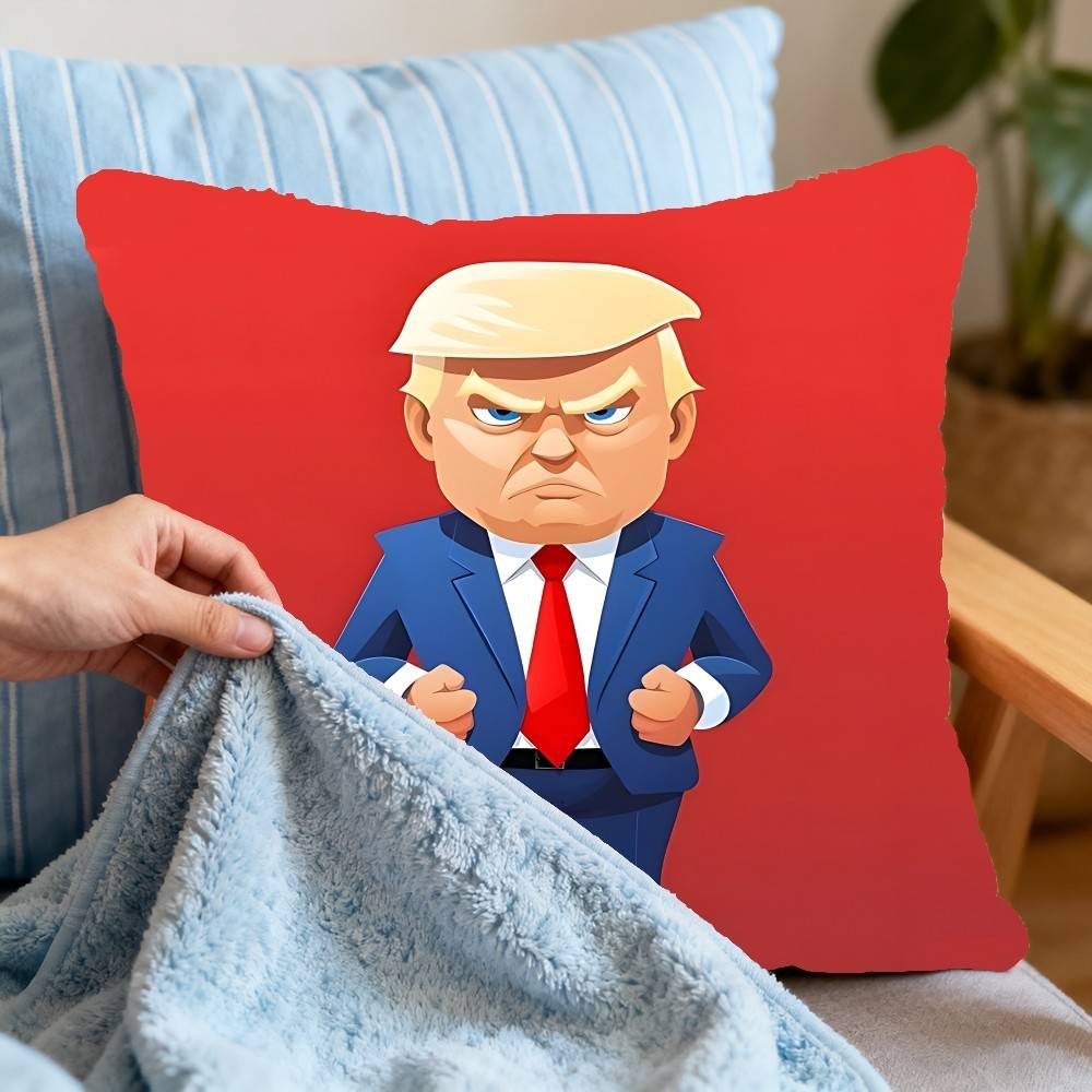 Poszewka na poduszkę D-Donalds-Trumps-2024 Poszewka na poduszkę dekoracyjną Styl nordycki vintage Poszewki na poduszki Wystrój domu salonu sofy kanapy siedzenia