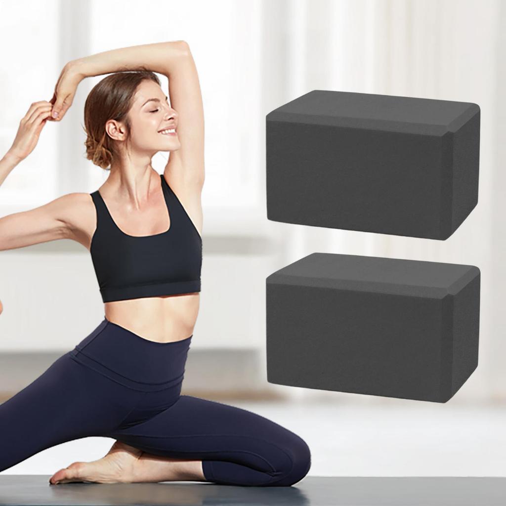 Yoga Building Blocks Cubes Pilates Bricks Reinforcement Mats Sports Supplies Exercise Home Exercise Equipment Fitness EVA