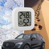 Feuchtigkeitsmesser Funk-Luftkomfort-Anzeige Kunststoff Elektronisch Niedrigenergie Mini-Thermometer für Innenräume