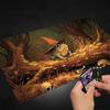Die Magische Party-Maus von den Waldfröschen Mauspade Spielmatte 24"X14" MTG TCG Schreibtischmatte für Arbeit Spiel PC Laptop Teppich Teppich MousePad