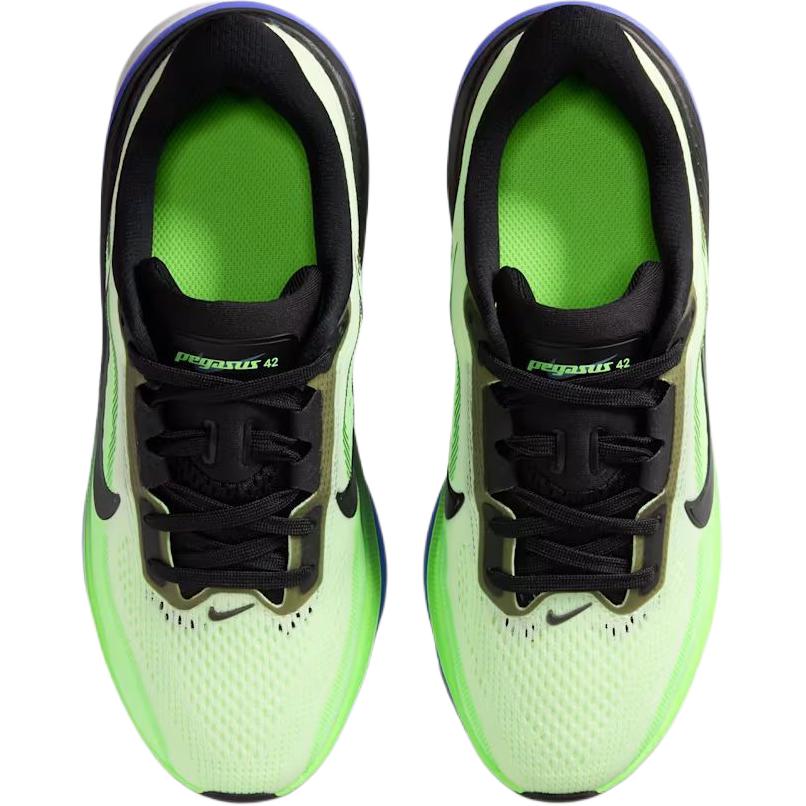 Nike Pegasus 42 GS Volt Tint Saphir Limettengrün Blast Kindersneaker Grün Schwarz-Fichte IH2306-700