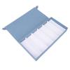 Eyeglasses Collector 6 Slots Multiple Eyeglasses Storage Case Box Organizer for Women Men UseSky Blue