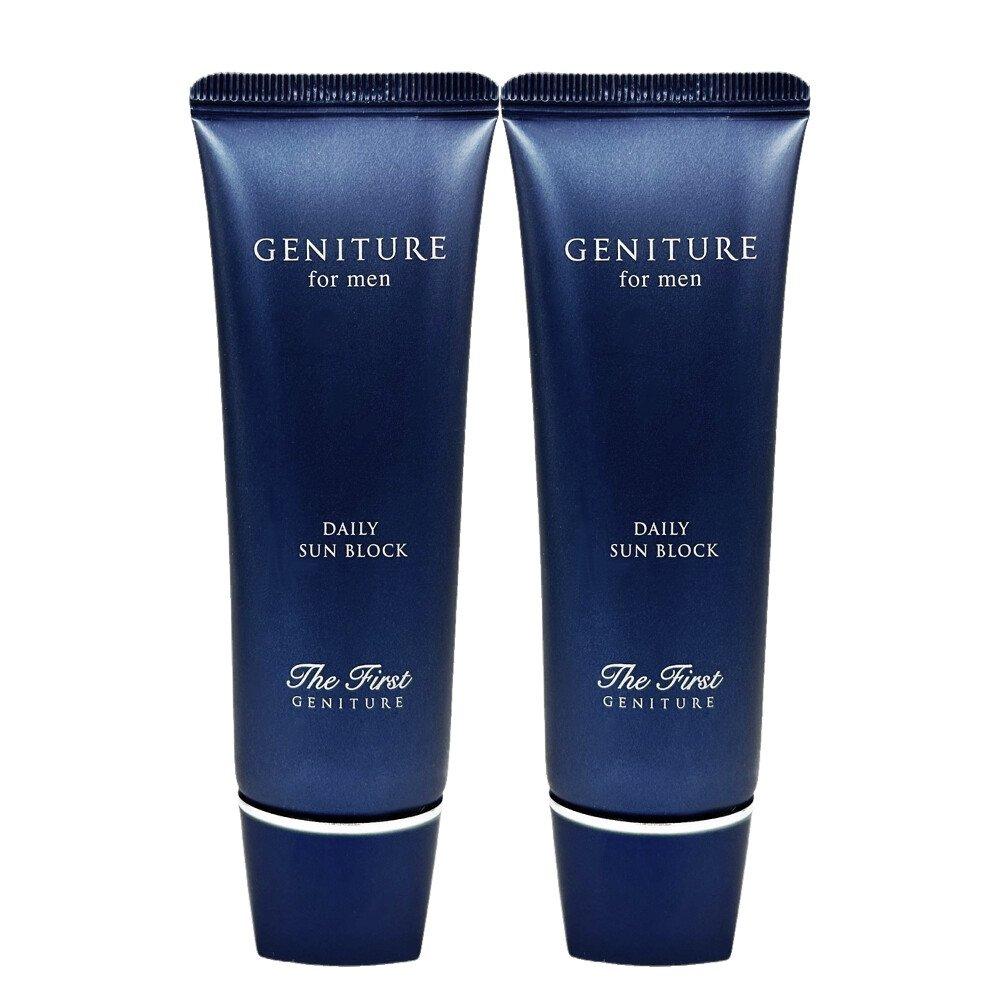 O HUI The First Nature for Men Daily Sun Block Sun Cream 50ml X2 Men's Sun Cream