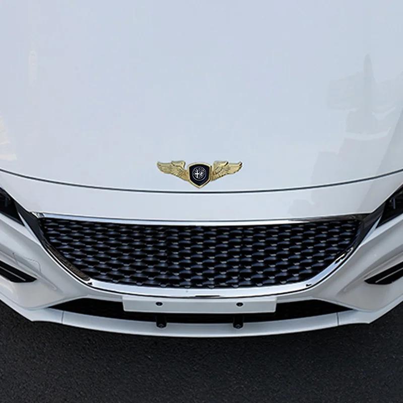 Metal Chromed Car Front Hood Emblem Badge Sticker for Alfa Romeo 156 159 147 155 Mito Giulia GT Giulietta Stelvio Tonale 4C 8C zk1