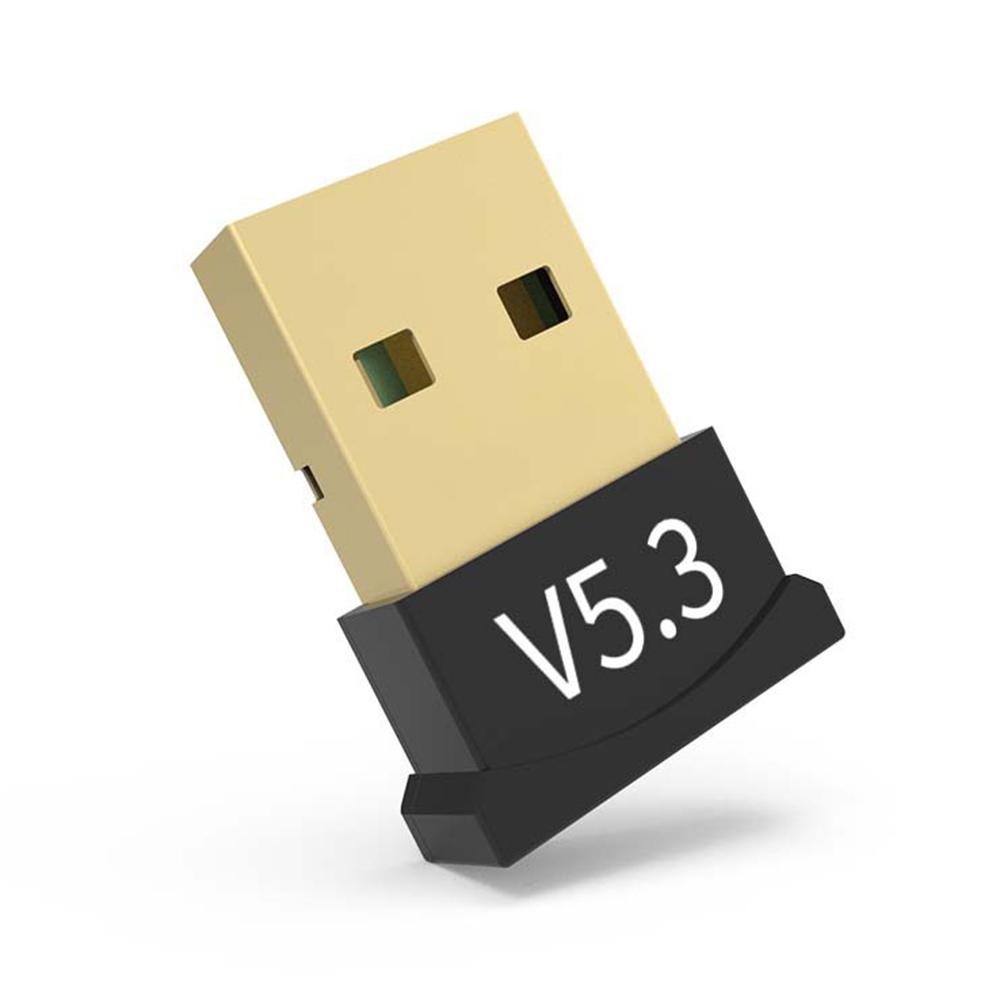 Wireless USB Bluetooth 5.3 Adapter Bluetooth 5.3 Transmitte Music Receiver Adaptador for Computer PC Laptop Earphone Mini S F8S1