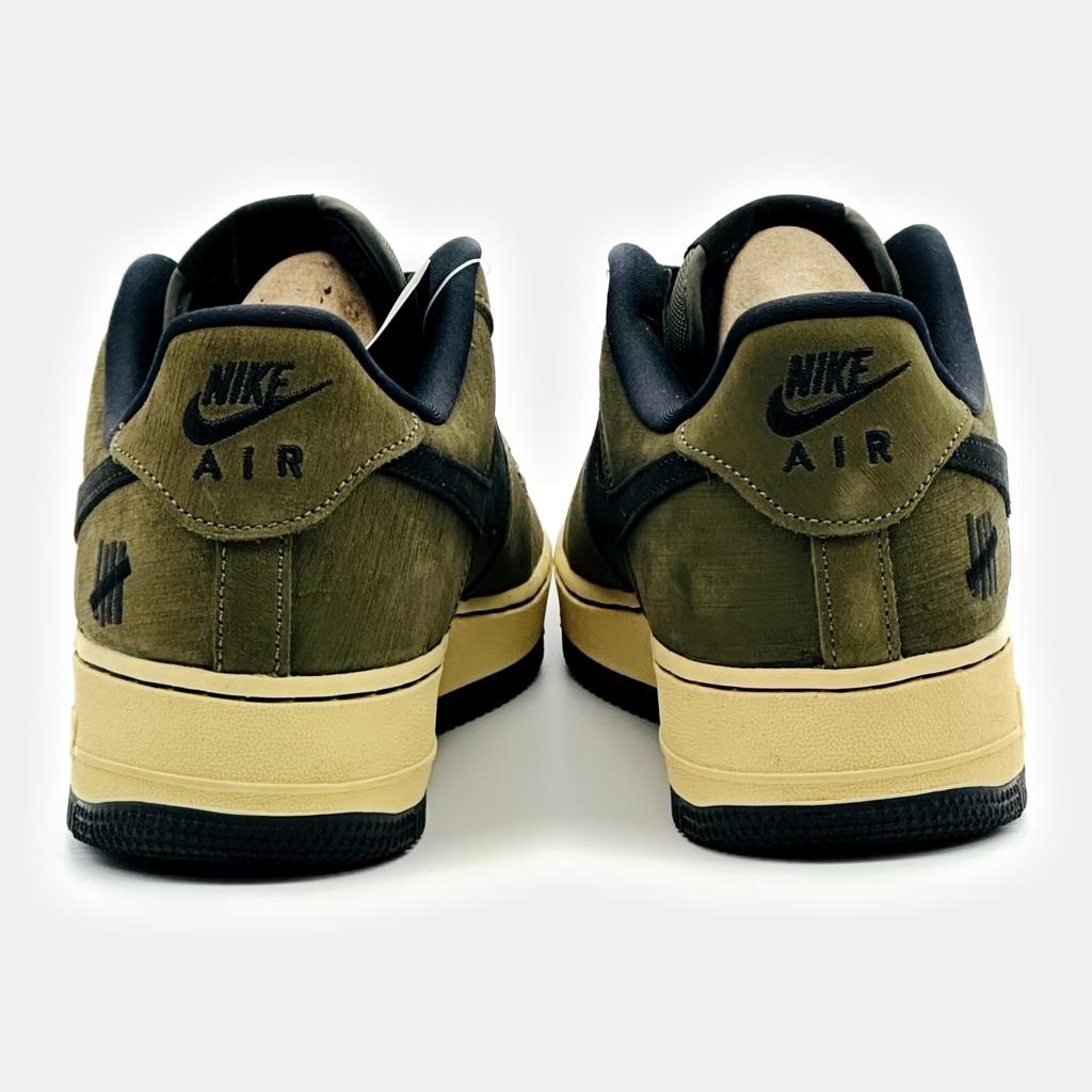 DH3064-300 Nike Air Force 1 Low SP Undefeated Ballistic Dunk vs. AF1 Khaki Green