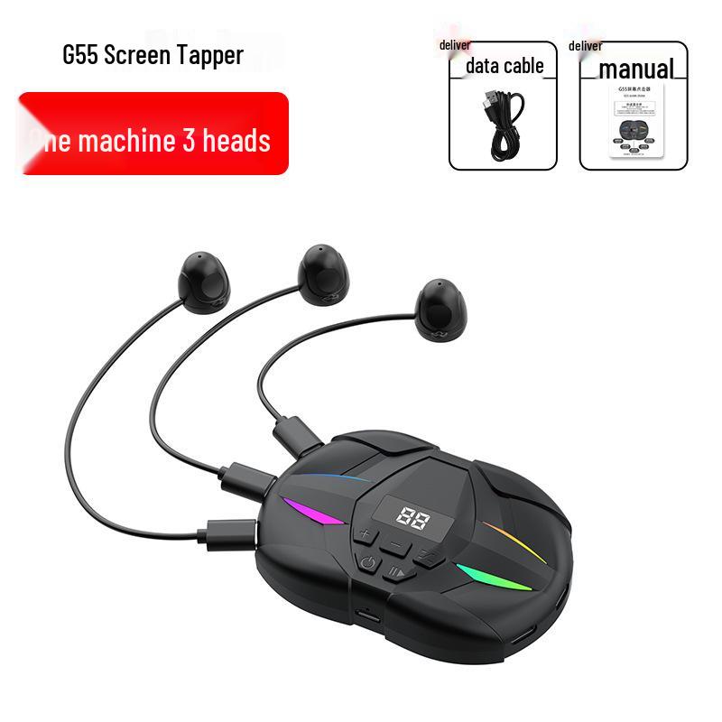 Automatic Silent Screen Clicker with Long Battery Life for Live Streams