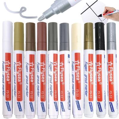 Color Pen White Tile Refill Grout Pen Tile Repair Bathroom Cleaner Waterproof P2N1 Agents Filli A8F0