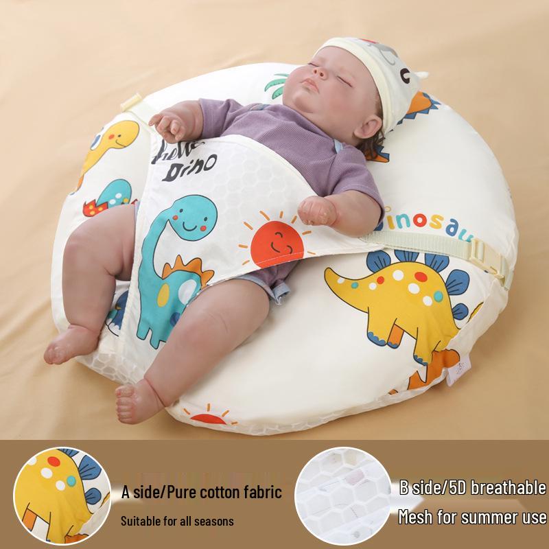 Newborn Anti-Spit-Up Breastfeeding Pillow Cushion for Hands-Free Feeding