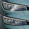 For Passat B9 2025-2025 Smoke Black High Gloss Pre-Cut TPU Car Headlight Protective Film PPF Anti-Scratch Vinyl Wrap Cover Kit