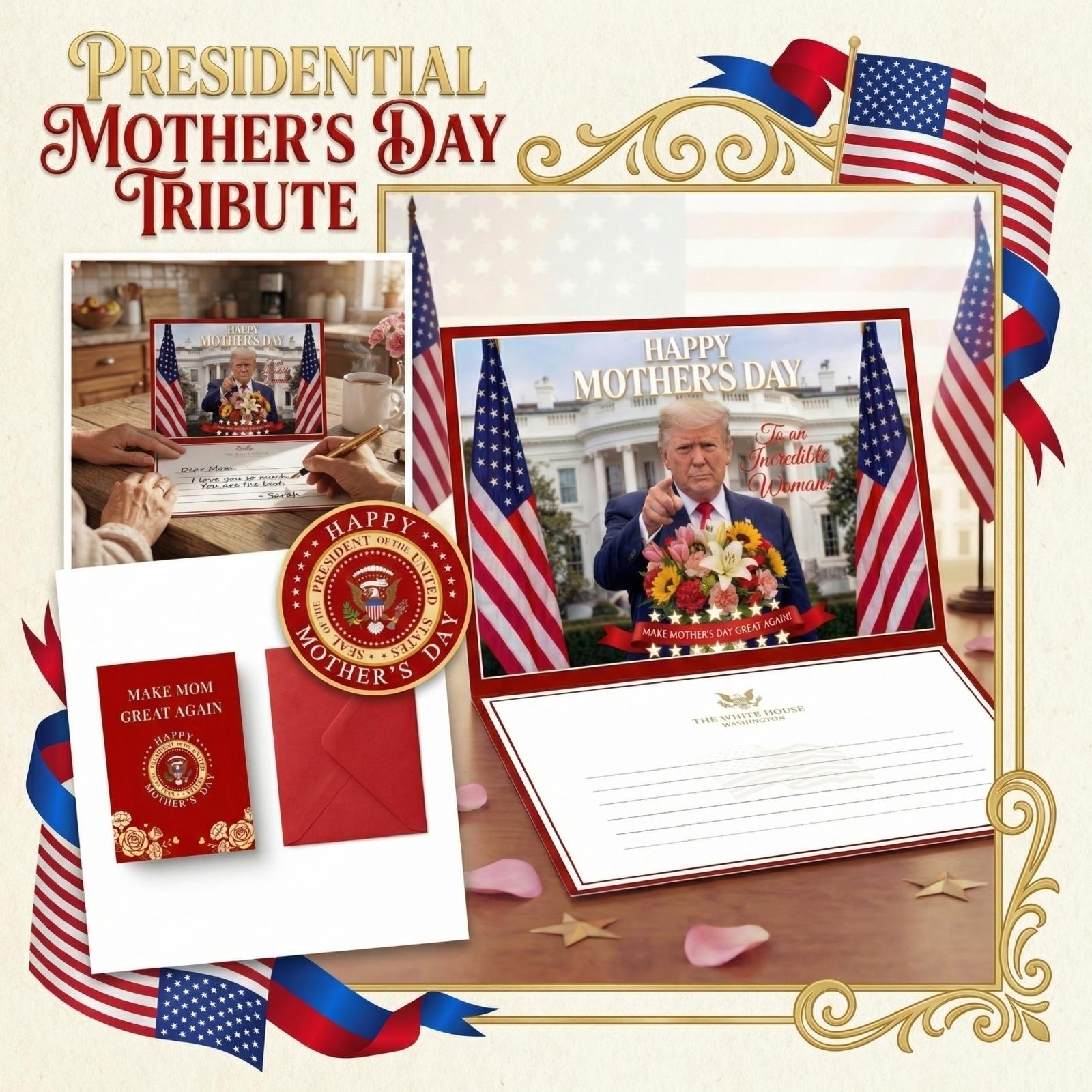 Funny Mother s Day Card — Make Mother s Day Great Again! A Gift For Mom, Wife, And Grandma One Size