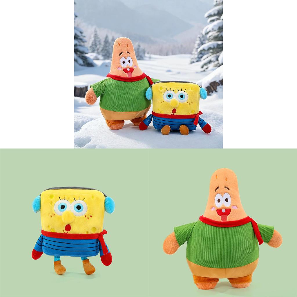 Spongebob Squarepants Plush Toy Pillow With Pp Cotton Filling For Kids And Collectors