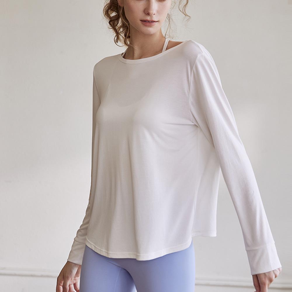 Women’s Spring/Summer Backless Flowy Yoga Top for Outdoor Pilates & Fitness