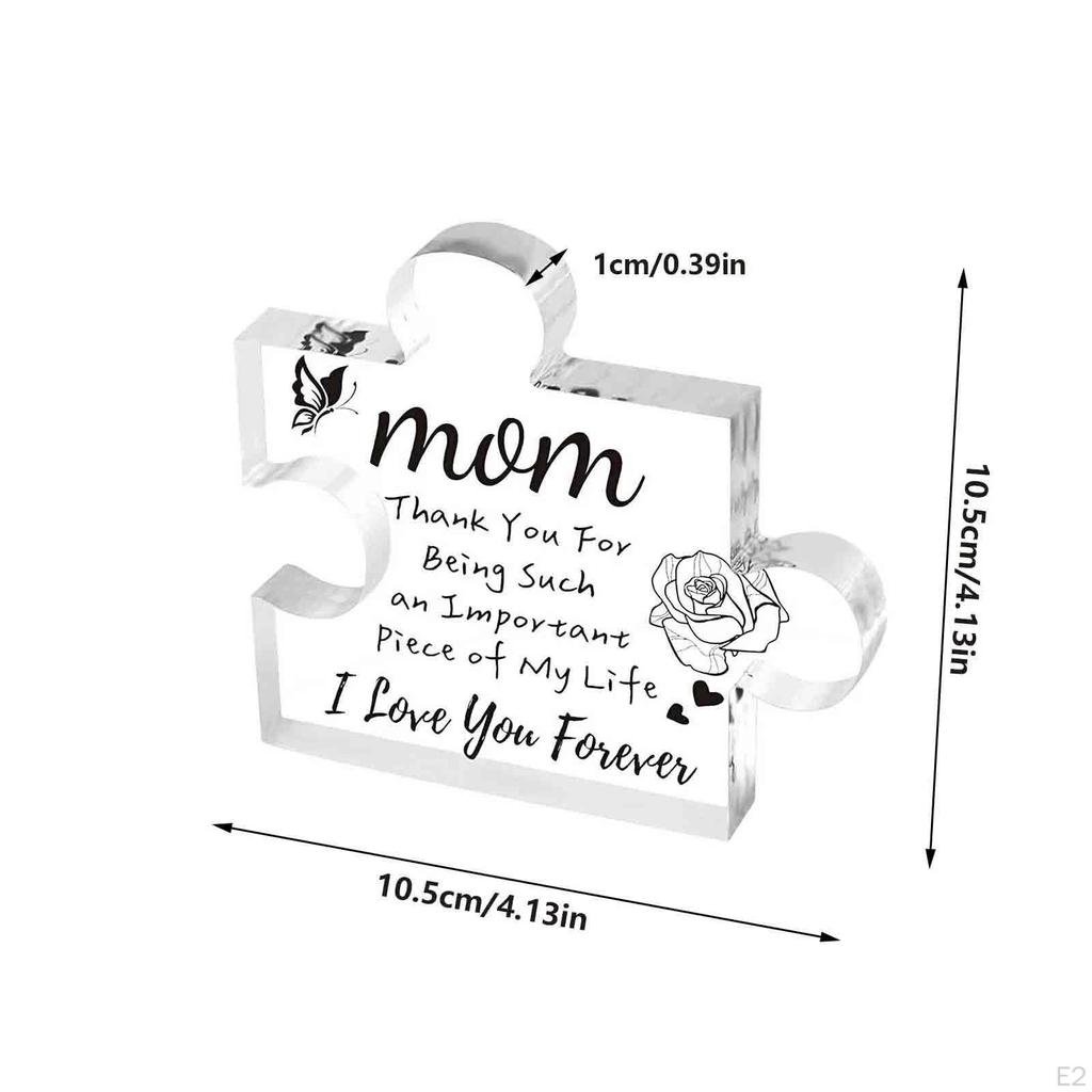 Mother's Day Gift From Daughter And Son, Gift, Creative Decorative Acrylic Sign,