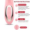 Double Tongue Cunnilingus Vibrator Telescopic Rotating Dildo Heating Vagina Clitoris Stimulate Vibrator Adult Sex Toys for Women