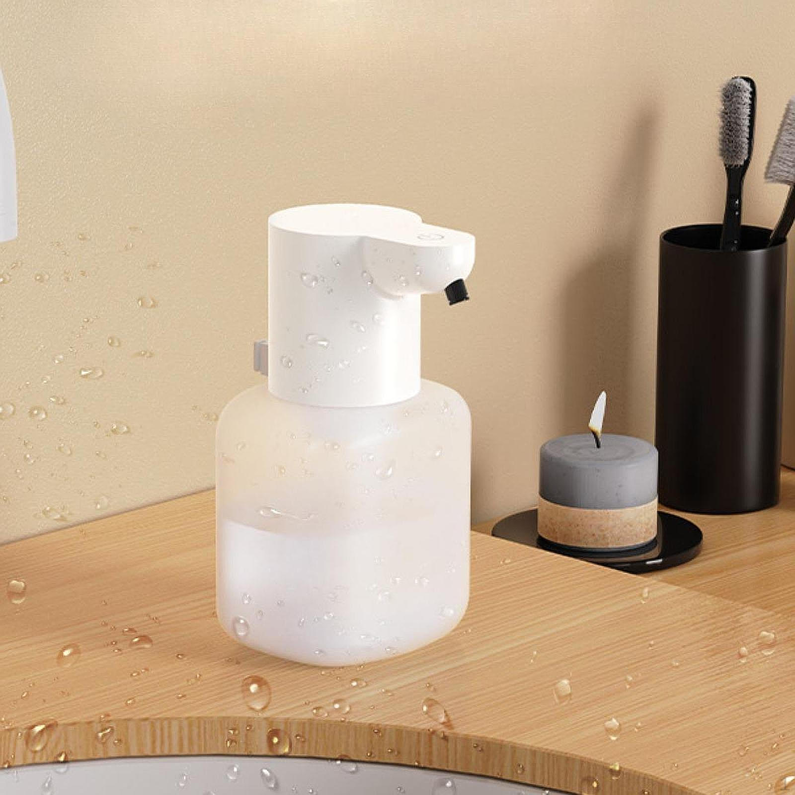 

Автоматичний дозатор мила Електричний легкий ручний дозатор 550 мл Насос для дому White Foam