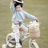 Retro Pastoral Rattan Bicycle & Scooter Basket for Kids