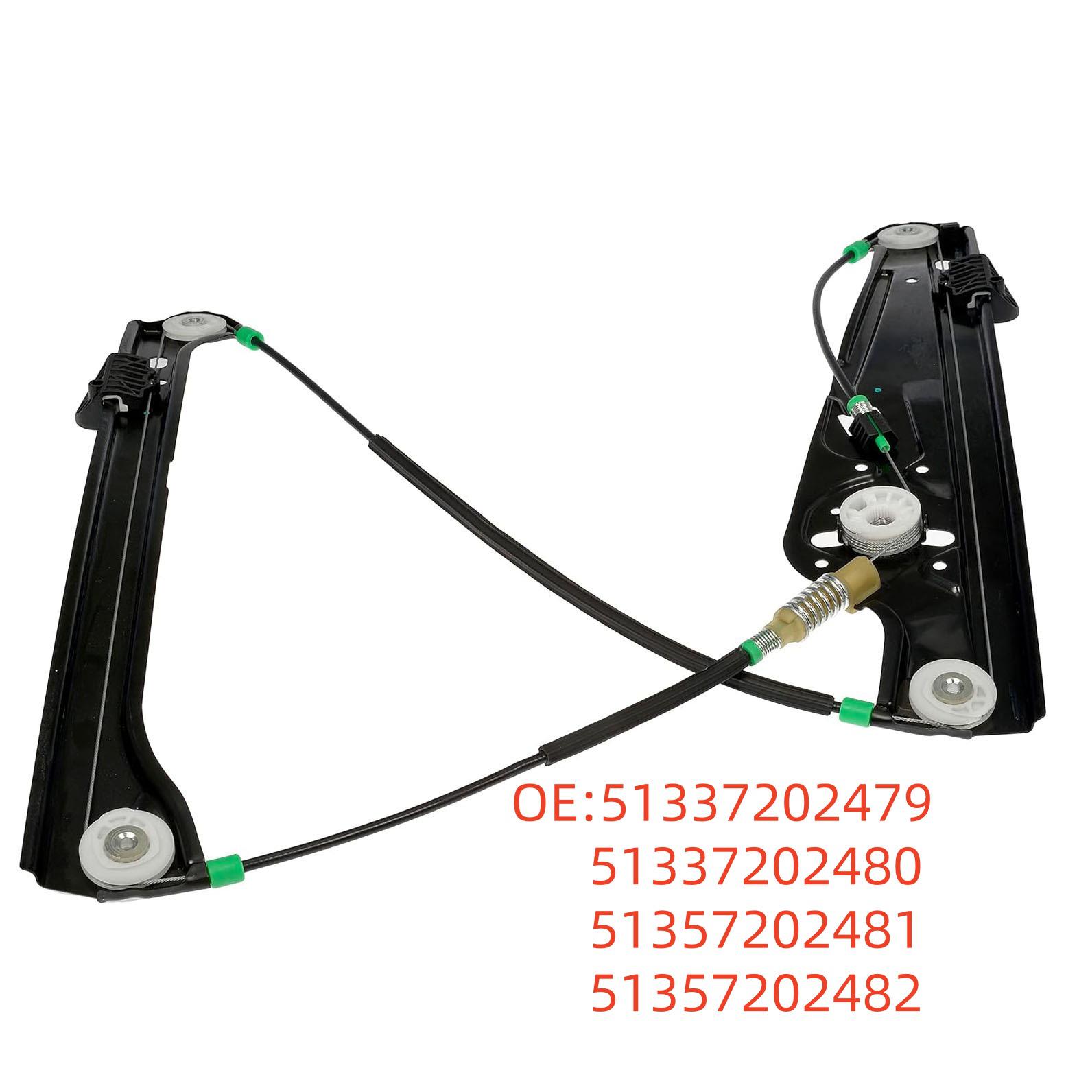

BMW 7 серии E65 E66 E67 Кронштейн стеклоподъемника 51337202479/51337202480 51337202479-2480, 51357202481-2482