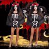 Skull costume, grimace zombie costume, vampire bride Halloween cosplay costume, sex uniform Halloween costume