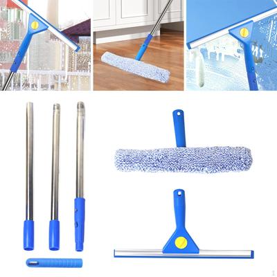 Window Cleaner Tool 2 In 1 Washing Kit Cleaning for Home High Glass Floor