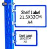 Magnetic A4 Document Holder for Shelves