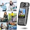 Cross-border new high definition 4K outdoor sports portable small camera recorder with screen back clip infrared camera