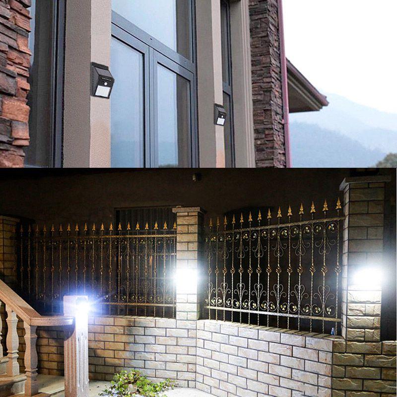 Exceptional Solar Power 30/35/40 Led Pir Motion Sensor Wall Light For Outdoor Security