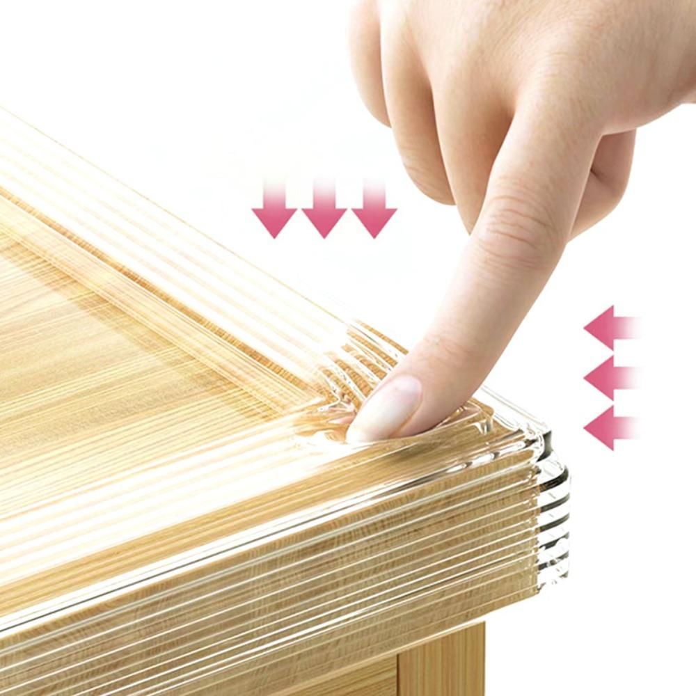 

Прозрачная защитная полоса для угловых кромок с полой амортизирующей конструкцией Угловые бамперы Защита от детей