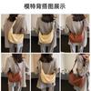 Underarm Retro Fashion Tote Bag Women's Autumn and Winter New Simple Casual Shoulder Bag High-end Oblique Span Women's Bag