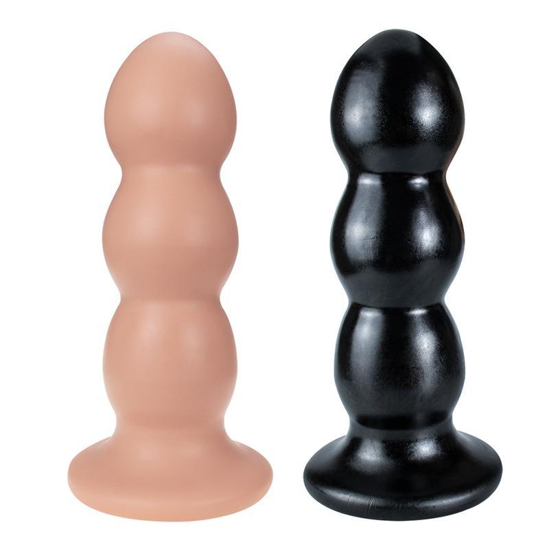 Oversized and Long Anal Plug Anal Expander Masturbation Device Soft Spherical Fun Back Court Pull Beads Adult Products