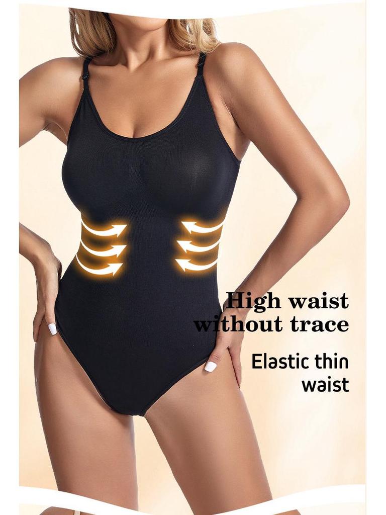 Damen Bodyformer nach der Geburt Taillenformer Tanga mit Spaghettiträgern