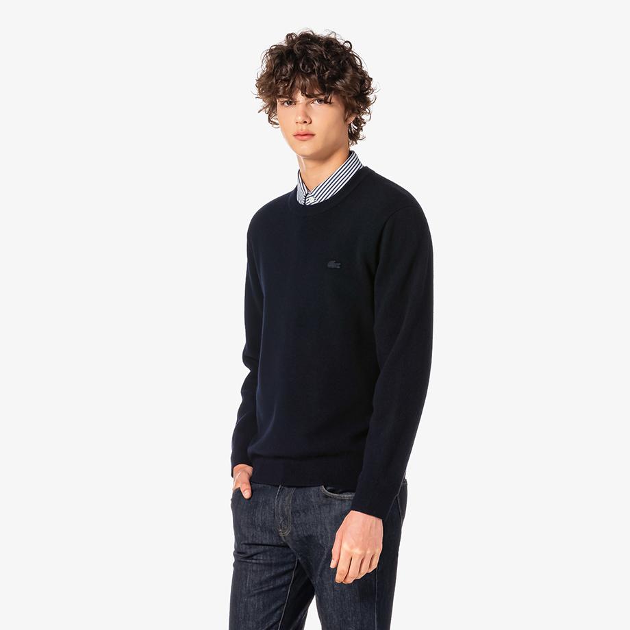 Lacoste Men's Basic Crewneck Pullover AH596E-55NHDE
