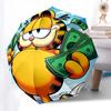 1pc Garfield Automatic Cute Umbrella | Portable Foldable 8-Rib Manual Open, Cute Halloween & Christmas Gift for Outdoor, Casual Accessory, Durable Can