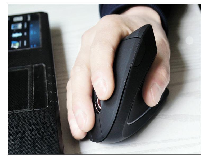 Ergonomische Vertikale Drahtlose Optische Maus für Laptops