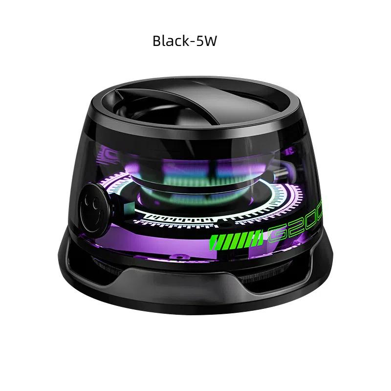 

HOMEFISH G200 Portable Bluetooth Speaker G200 RGB Lighting Magnetic Speaker BT5.3 Mini Sound Box 7 Hours Playback Phone Holder
