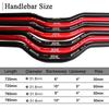 BUCKLOS Mountain Bike Handlebar 31.8mm 25.4mm Bicycle Riser Bar 620/660/720/780mm Aluminum Alloy MTB Handlebar Cycling Parts