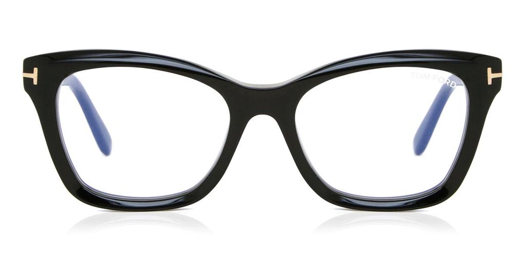 Tom Ford Ft5909 B Blue Light Block 001 Women Eyeglasses